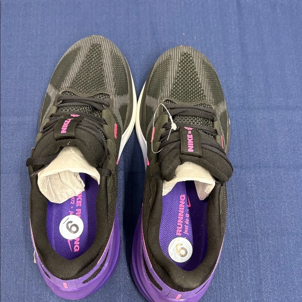 Nike air zoom structure 25 men’s Running Athletic Shoes 9 field mesh laceup new - Picture 7 of 8